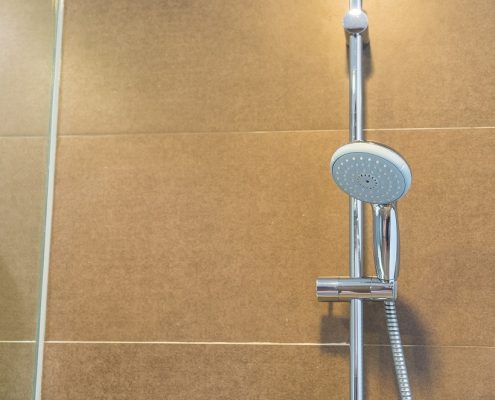 inhailing non-tuberculosis mycobacteria though aerosol from showerhead