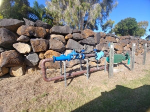 tracking the entry of the water can help choose points to sample